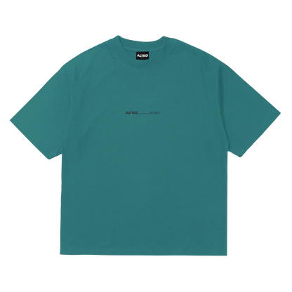 TEAL SIGNATURE OTTOMAN GRAPHICS T-SHIRT