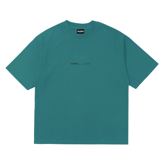 TEAL SIGNATURE OTTOMAN GRAPHICS T-SHIRT